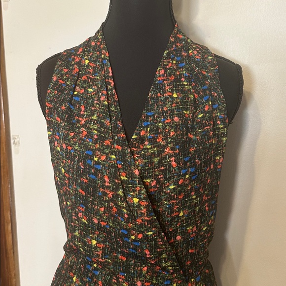 Adelyn Rae Multicolor Halter Dress - Picture 2 of 9